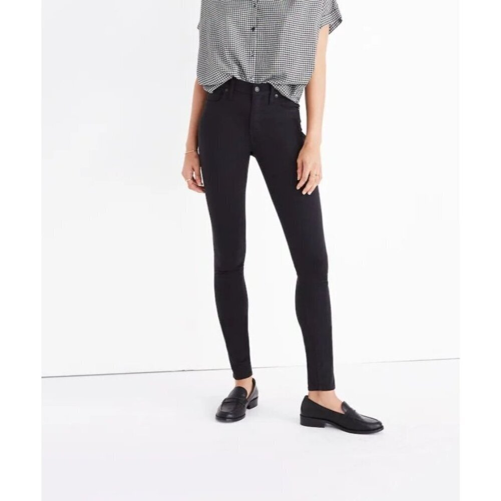 Madewell Black  9" High Riser Skinny Skinny jeans Women's Size 30T